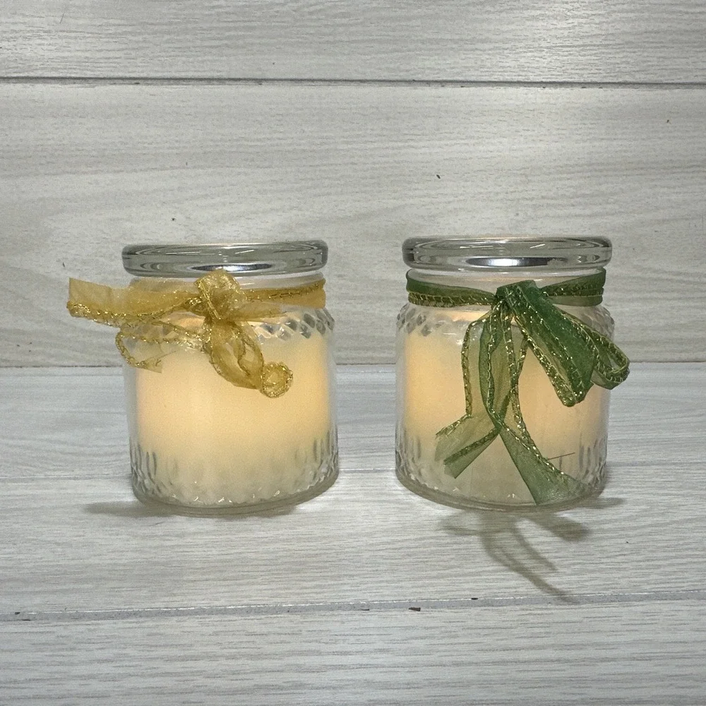Flameless Cream Colored 4